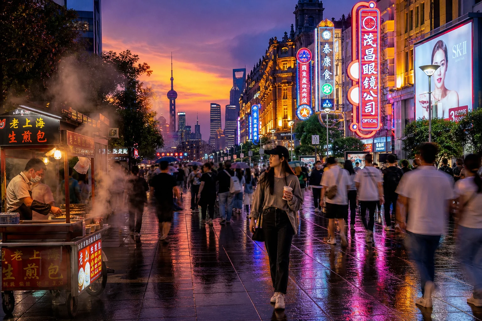 Hero image for A stroll along Shanghai's Nanjing road
