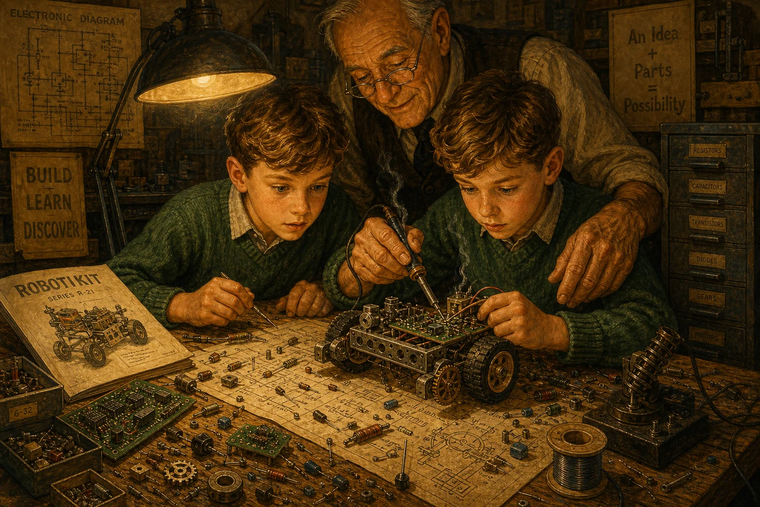 Hero image for Uncle Pitt promised us a robot, but what is this?